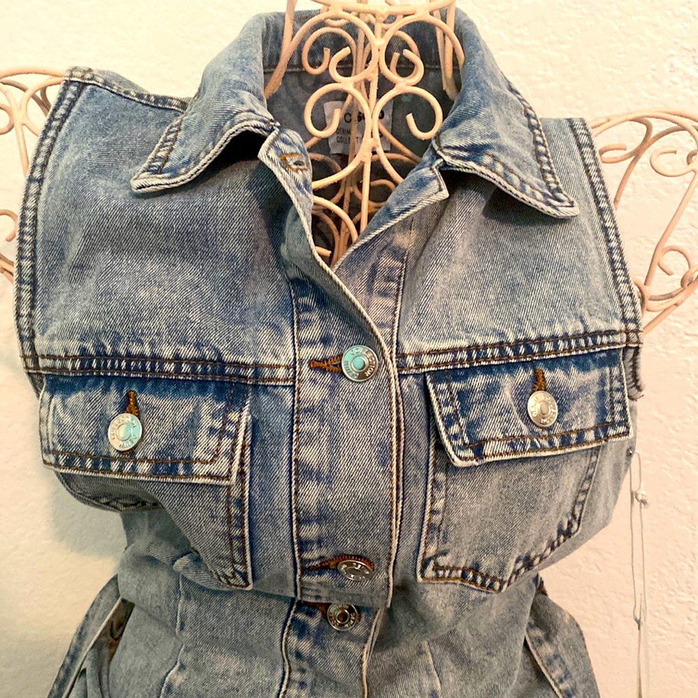 Cute denim dress